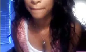 красива чорна дівчин ...